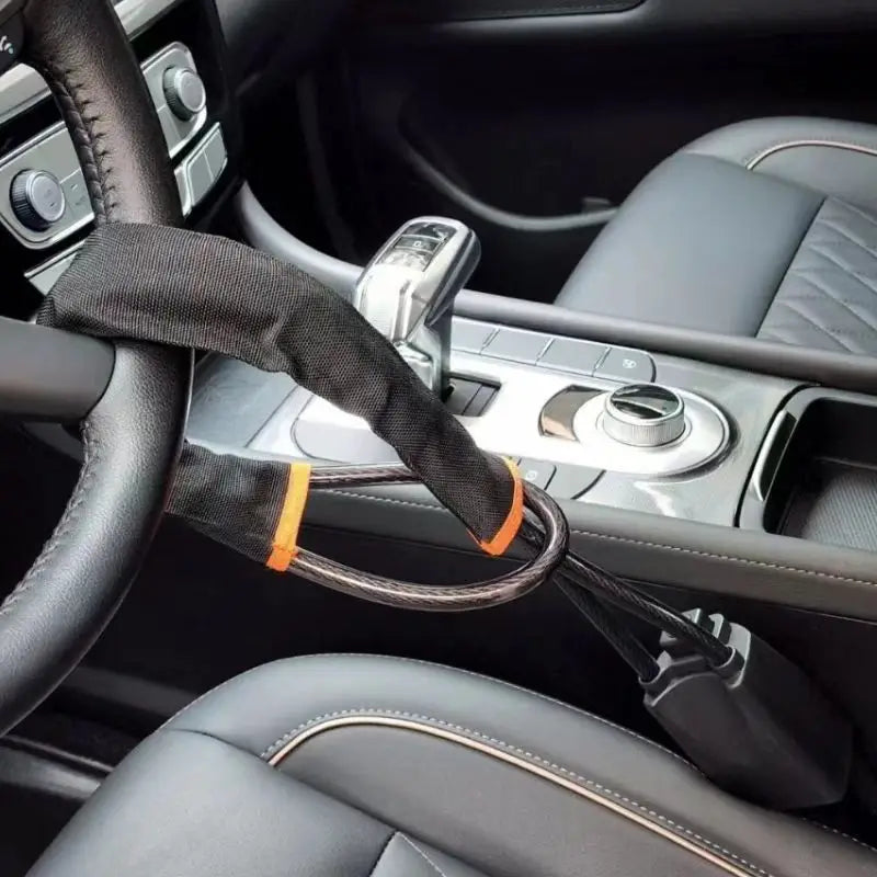 Verrou De Volant En Acier Auto