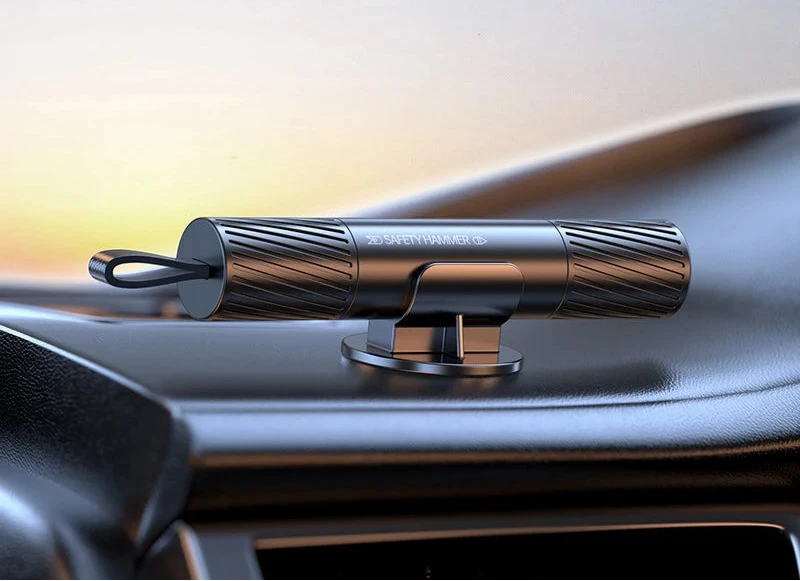 Marteau de Sécurité pour Voiture 2 en 1