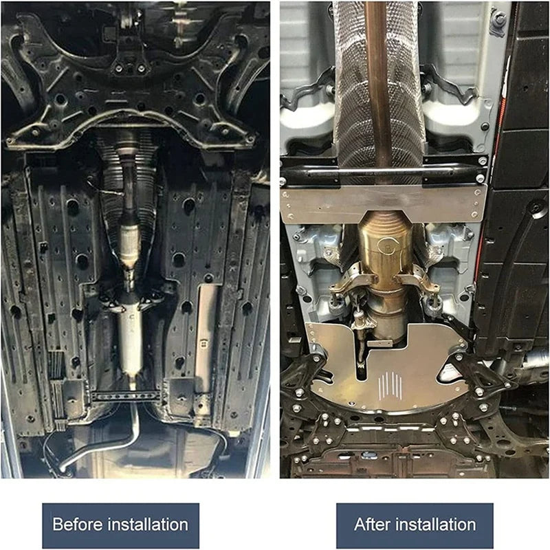 Plaque de protection du châssis pour Toyota Prius 10-15