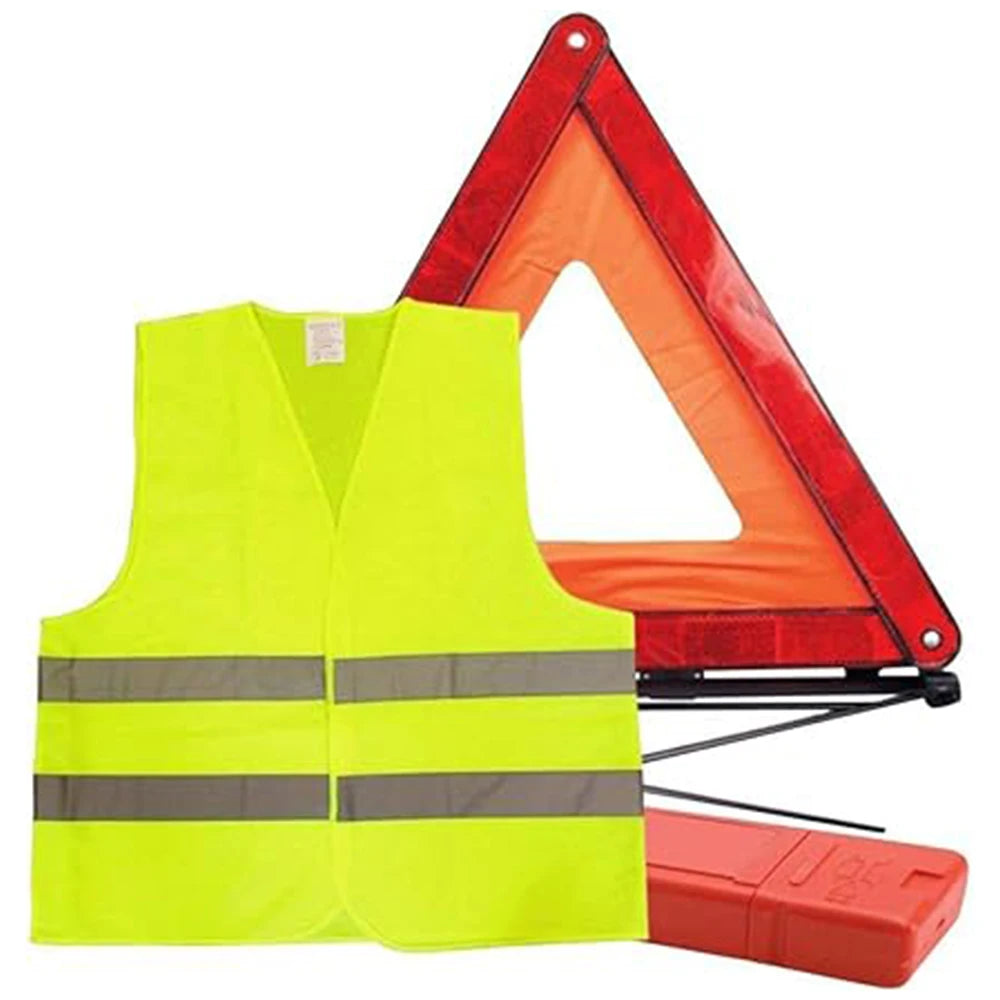 Triangle de Sécurité +Gilet de Haute Visibilité