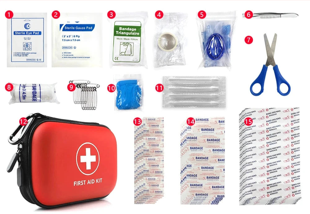 Trousse de Premiers Secours Médicale Portable